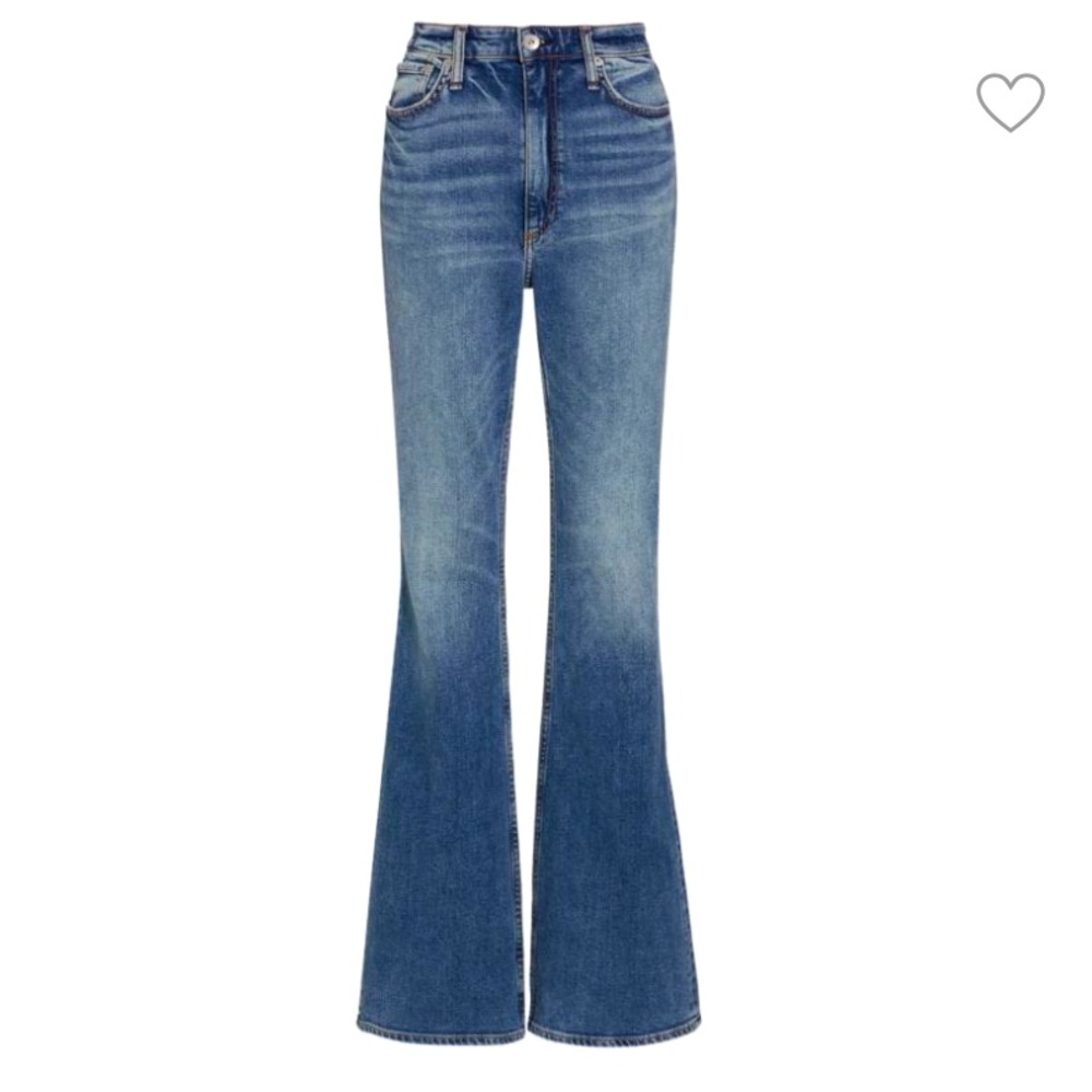 RAG & BONE CASEY HIGH-RISE FLARE